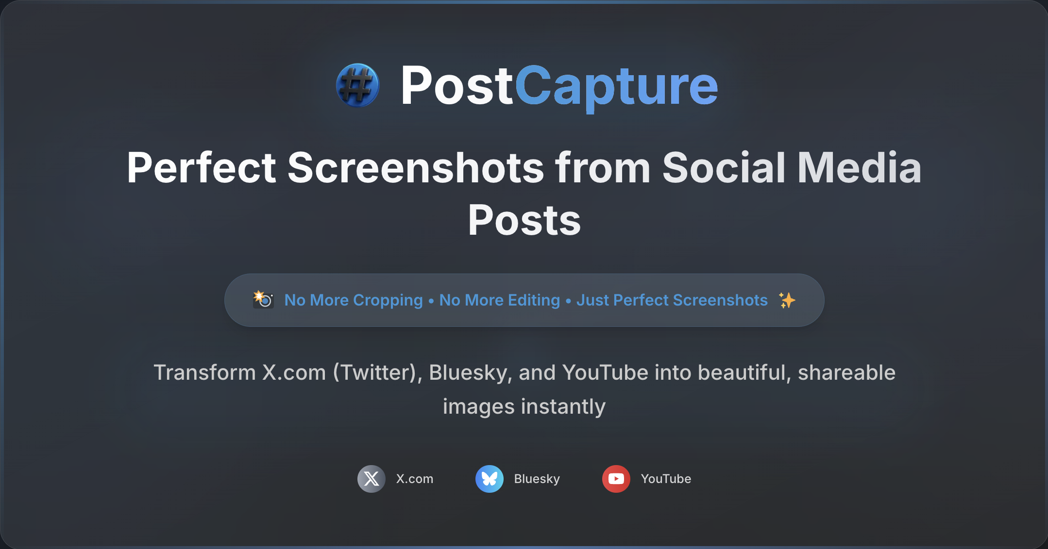 Turn Screenshots into Reach with PostCapture