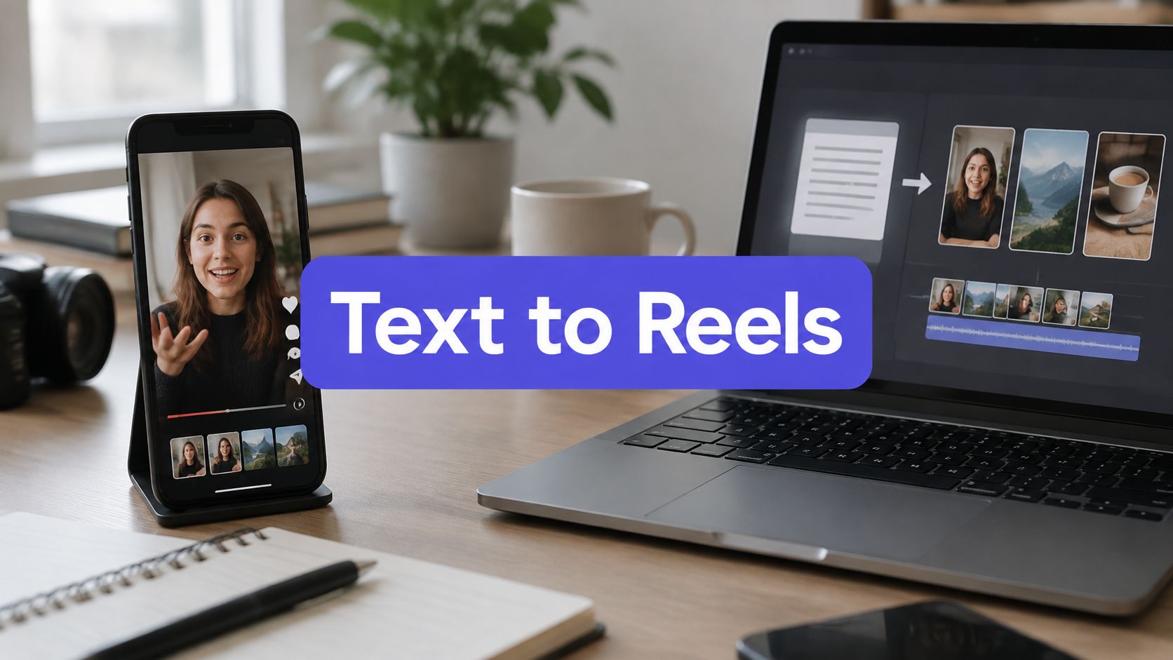 How to Use an AI Video Creator from Text for Reels