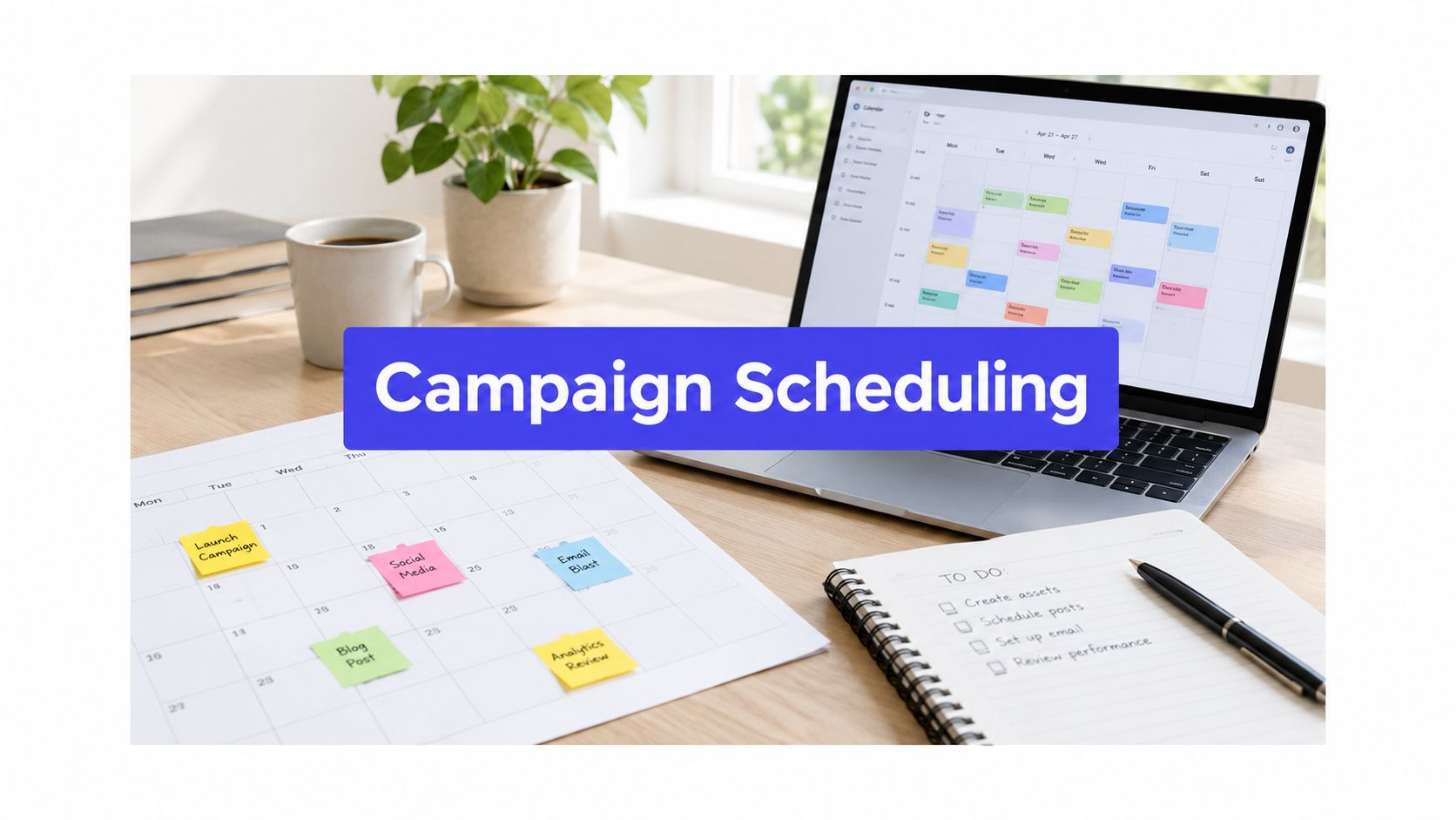 Campaign Scheduling Made Simple: A Practical Guide