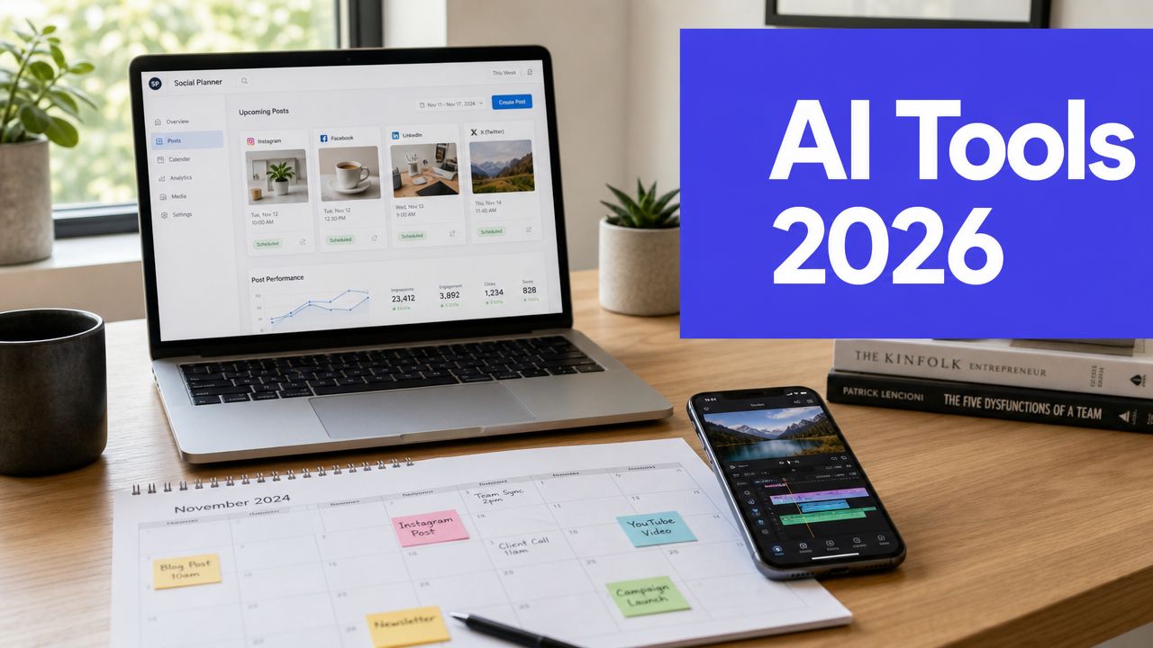 10 Best AI Tools for Social Media in 2026