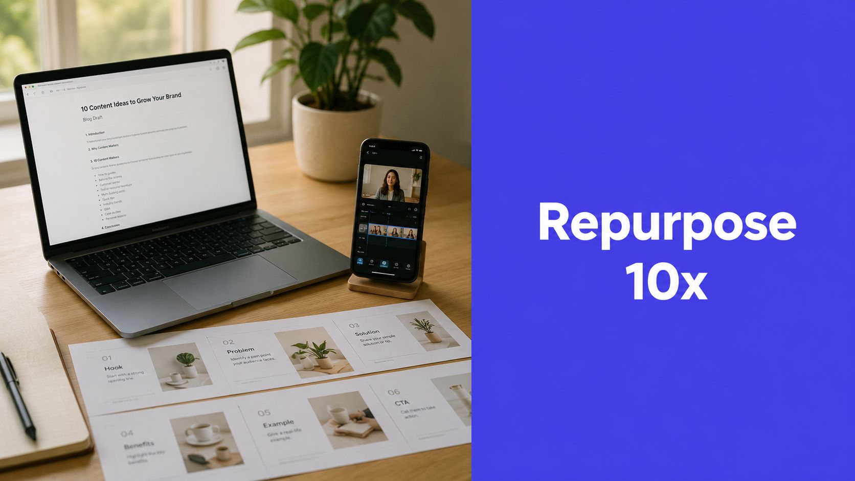 How to Repurpose Content: A System for 10x Your Output