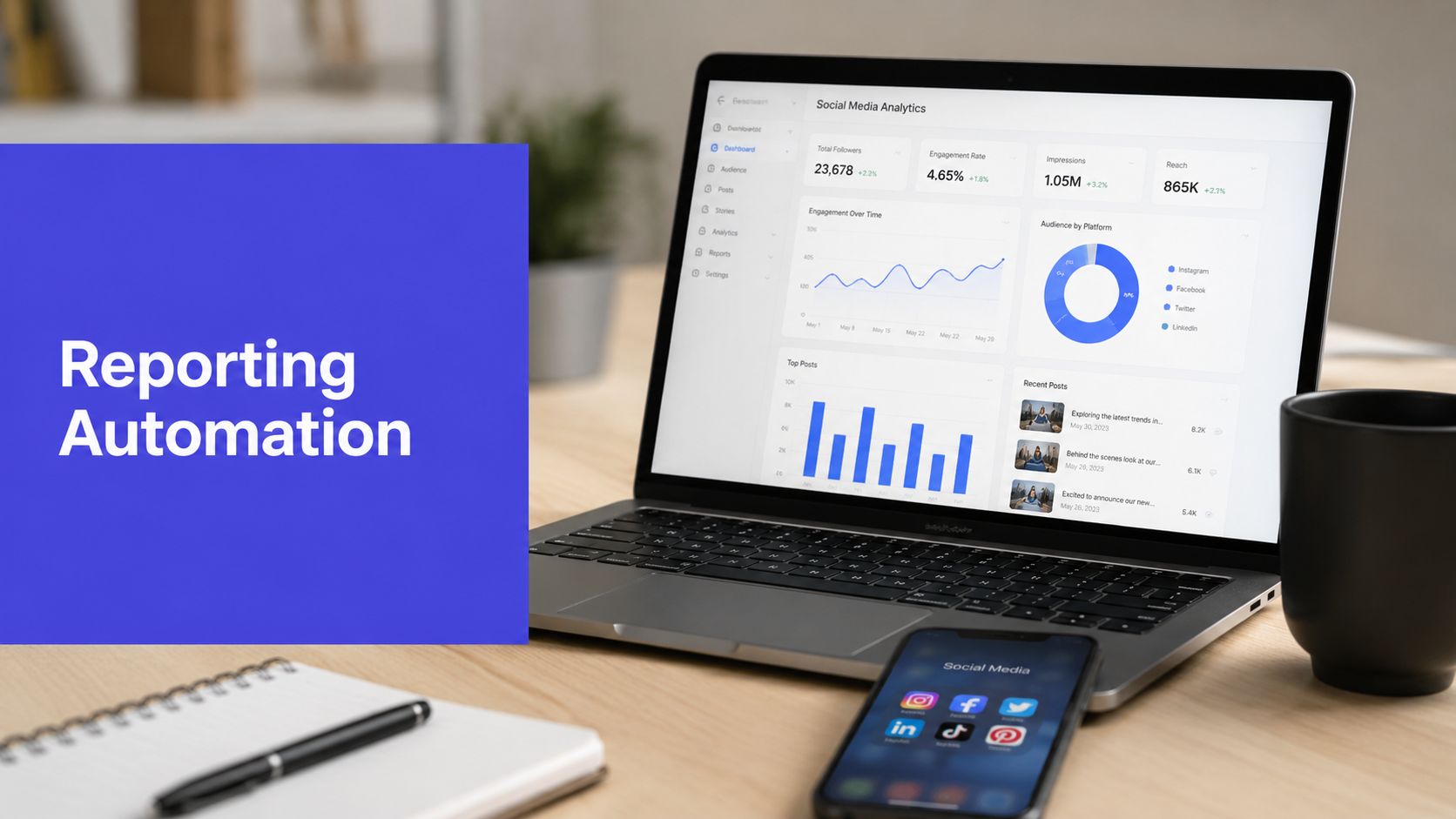 Reporting Automation for Social Media Teams