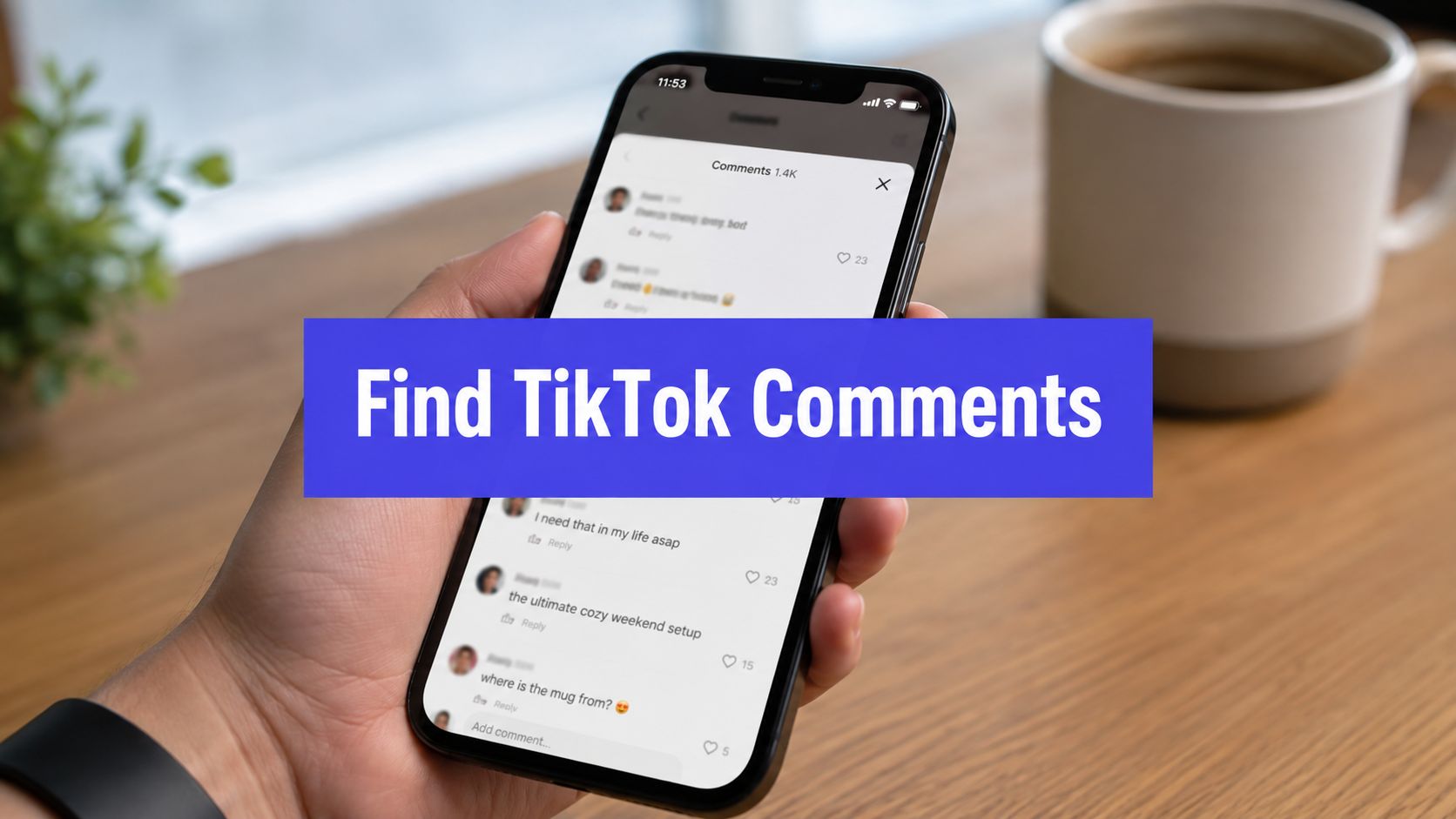 How to Find Your Comments on TikTok Fast