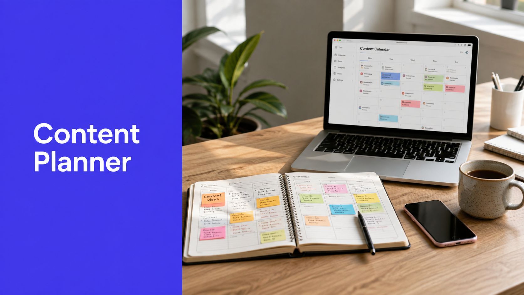 How to Build a Marketing Content Planner That Actually Works
