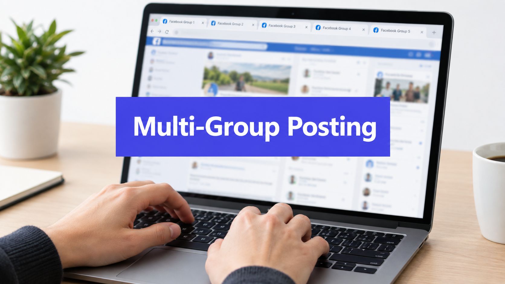 How to Post in Multiple Groups on Facebook Safely